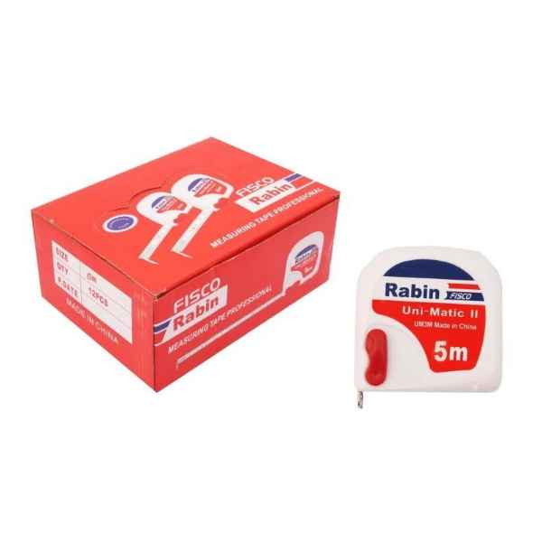 متر 5 متری رابین مدل UNI MATIC  بسته 12 عددی