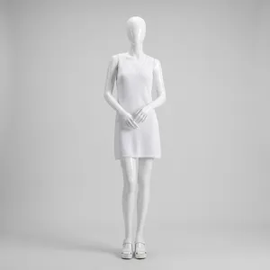 Women’s Plant-Based Fiber Geometric Knit Knee-Length Party Dress – Dayline