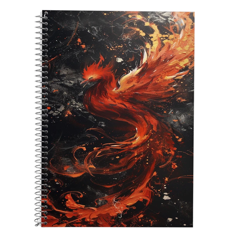 دفتر زبان 50 برگ مدوپد مدل دو خط طرح فانتزی کد DF14408