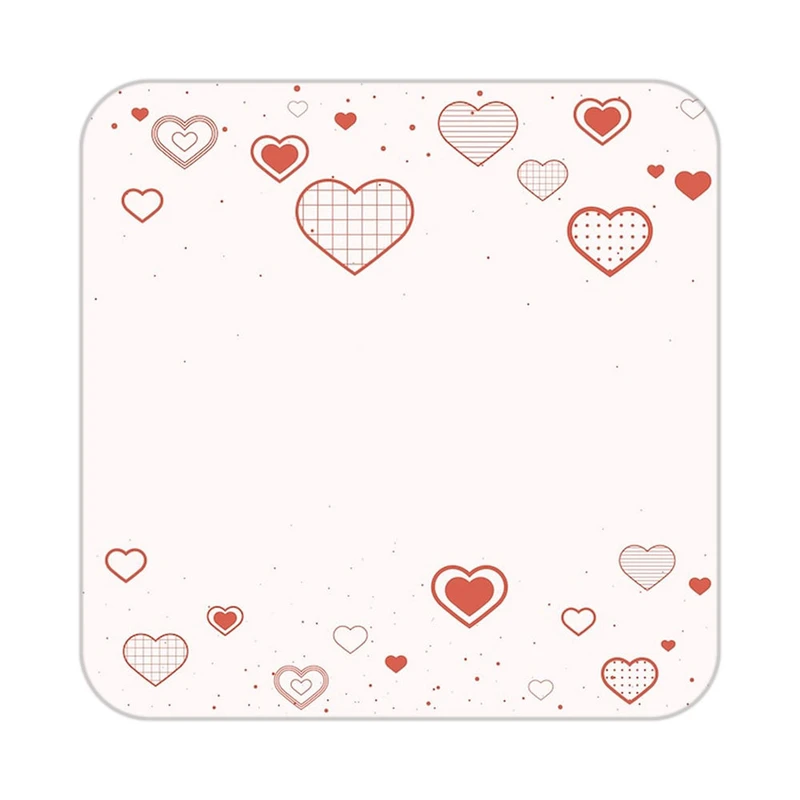 زیر لیوانی کاکتی طرح عاشقانه مدل mp37036