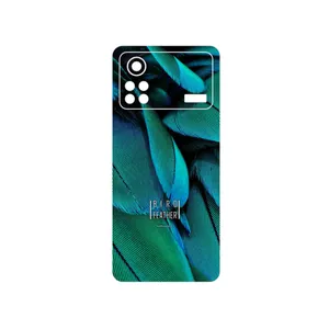 MAHOOT Green Feather Cover Sticker for Xiaomi Poco X4 Pro 5G