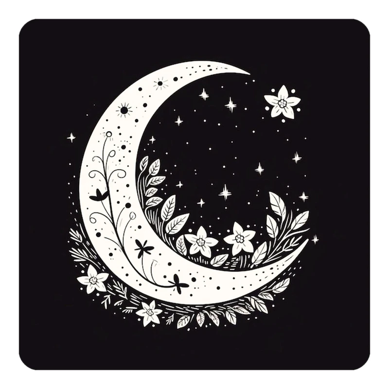 مگنت کاکتی طرح ماه و ستاره مدل mp50879