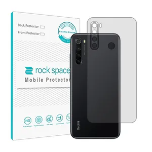 Transparent Rockspace HyGEL model phone back protector suitable for Xiaomi Redmi Note 8 mobile phone