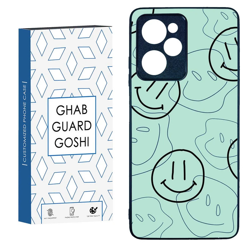 کاور قاب گارد گوشی طرح خوشحال کد TPU-245 مناسب برای گوشی موبایل شیائومی  POCO X5 PRO