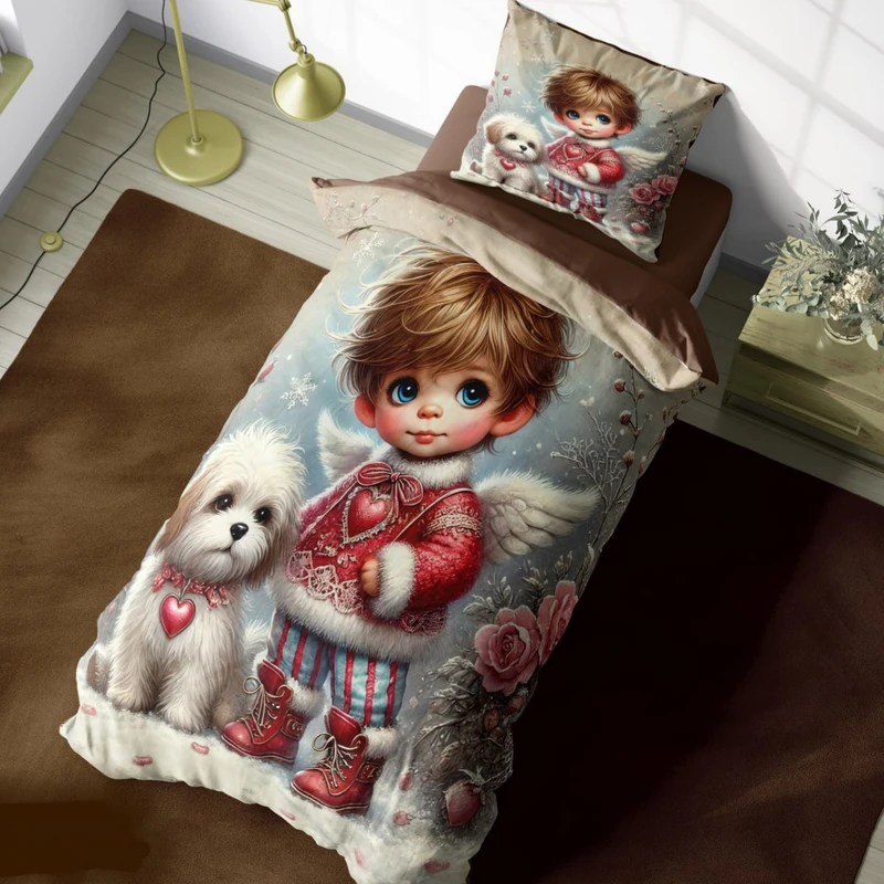 سرویس خواب 1 نفر 4 تکه مدل پسرانه کد 1313