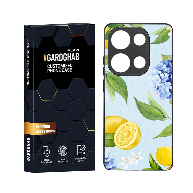 کاور گارد قاب علوی مدل دور ژله ای مناسب برای گوشی موبایل شیائومی Poco M6 Pro 4G