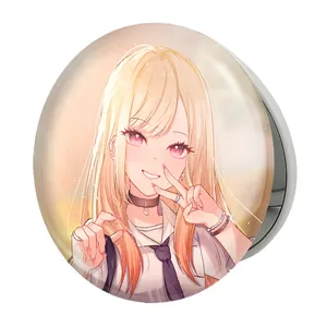 آینه جیبی خندالو طرح کیتاگاوا انیمه مای درس آپ دارلینگ مدل تاشو کد 23849 