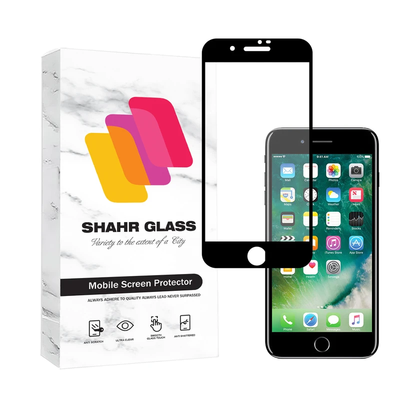   محافظ صفحه نمایش سرامیکی مات شهر گلس مدل MCERAMSH مناسب برای گوشی موبایل اپل iPhone 7 / 8 / SE 2020 