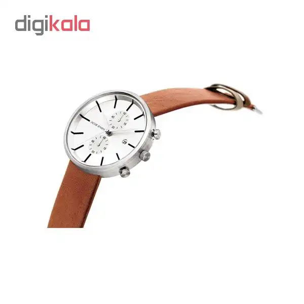 ساعت مچی عقربه ای مردانه جیکوب جنسن مدل Linear Series 622