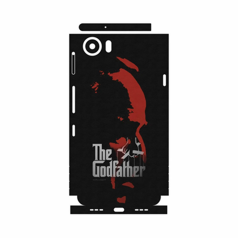 برچسب پوششی ماهوت مدل The Godfather-FullSkin مناسب برای گوشی موبایل بلک بری KEYONE
