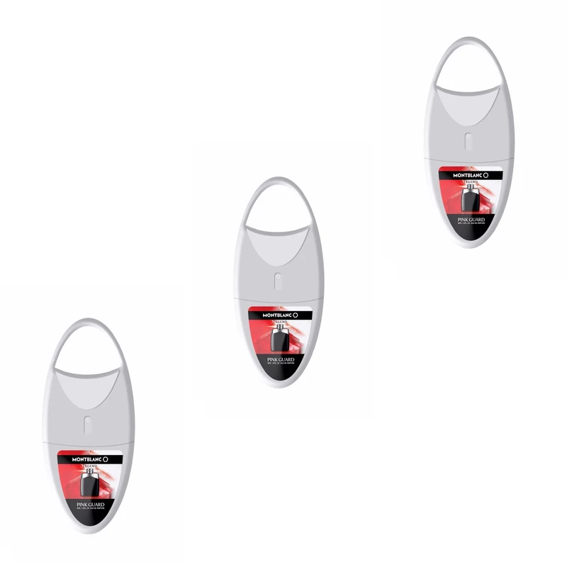 عطر جیبی پینک گارد مدل Mont Blanc Legend حجم 16 میلی لیتر مجموعه 3 عددی