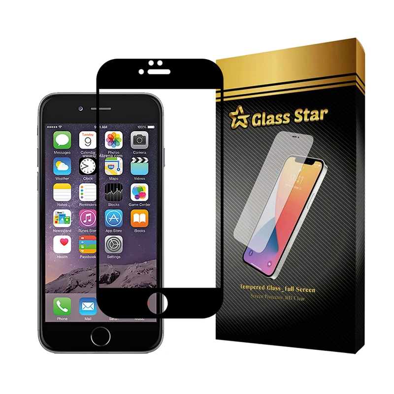 محافظ صفحه نمایش گلس استار مدل FULSLS مناسب برای گوشی موبایل اپل iPhone 6