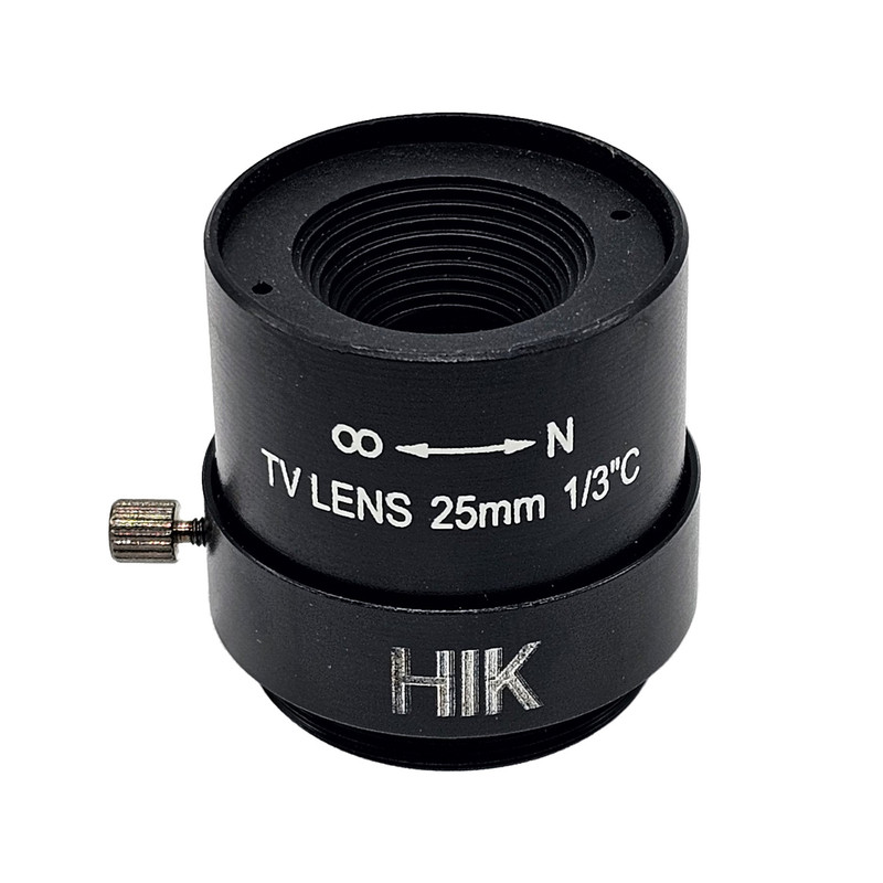لنز دوربین مداربسته هایک مدل 25mm