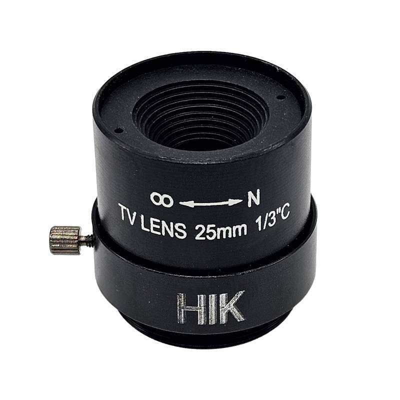 لنز دوربین مداربسته هایک مدل 25mm لنز دوربین مداربسته هایک مدل 25mm
