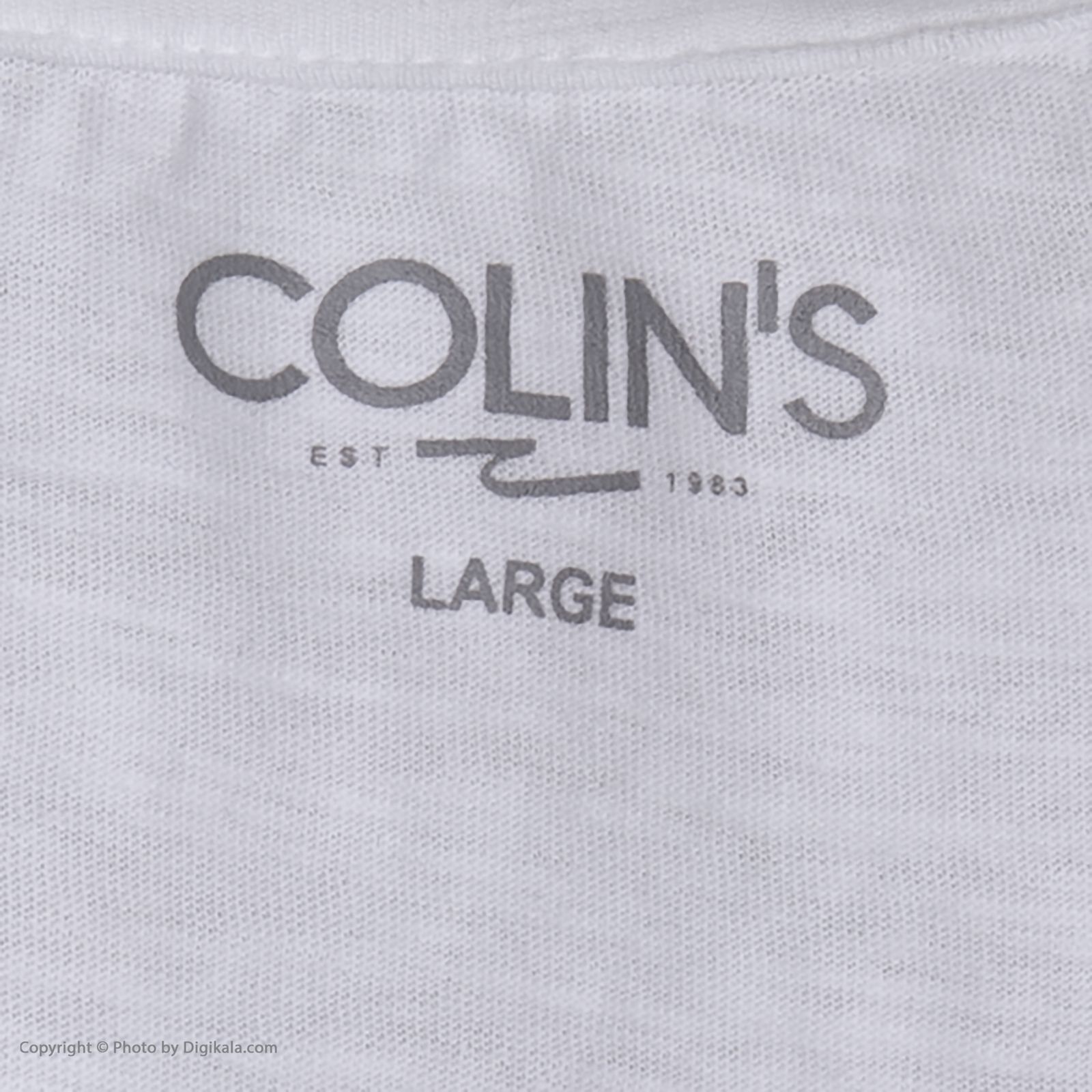 تیشرت مردانه کالینز مدل CL1031851-WHITE -  - 6