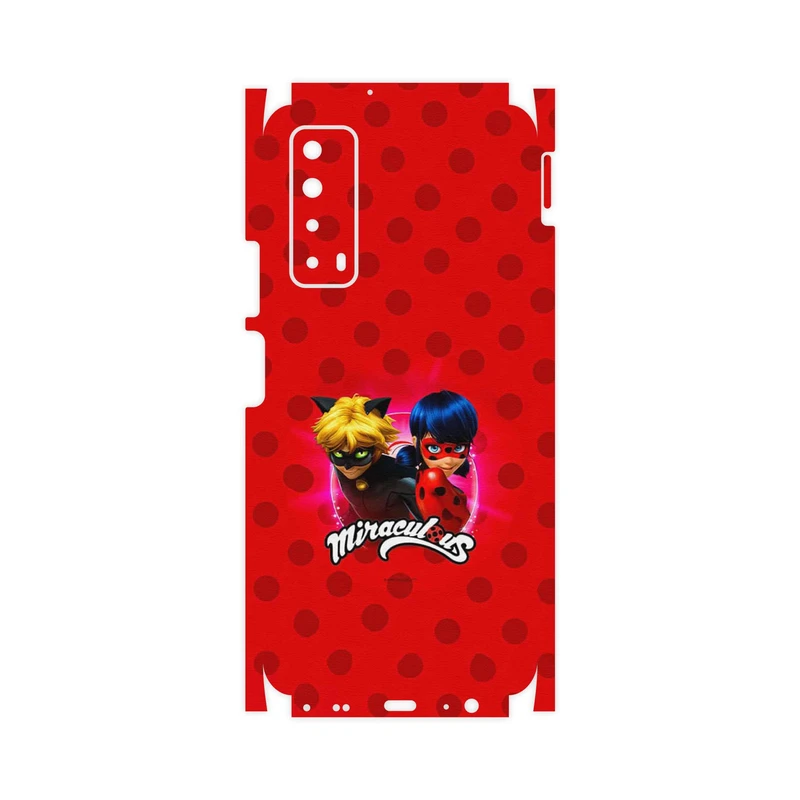 برچسب پوششی ماهوت مدل Ladybug and Cat Noir-FullSkin مناسب برای گوشی موبایل هوآوی Y7a