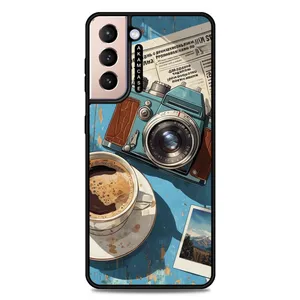 AKAM AMC-WSGS21P-COFFEE-1 Cover For Samsung Galaxy S21 Plus