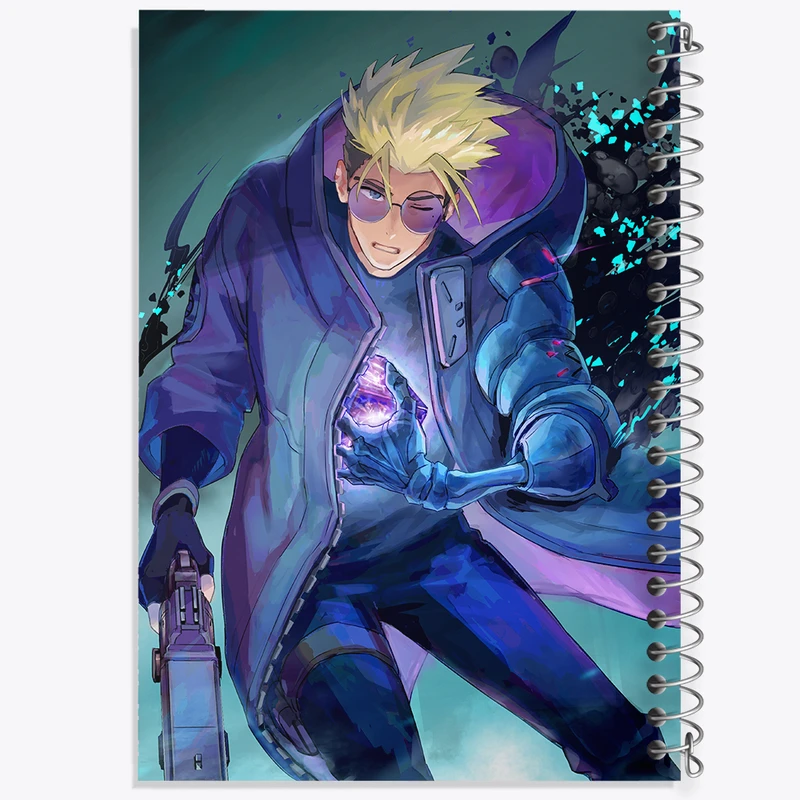 دفتر مشق 50 برگ خندالو طرح وش انیمه تریگان (Trigun) کد 36212