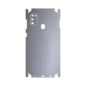 MAHOOT Matte-Silver-FullSkin Cover Sticker for Samsung Galaxy M21