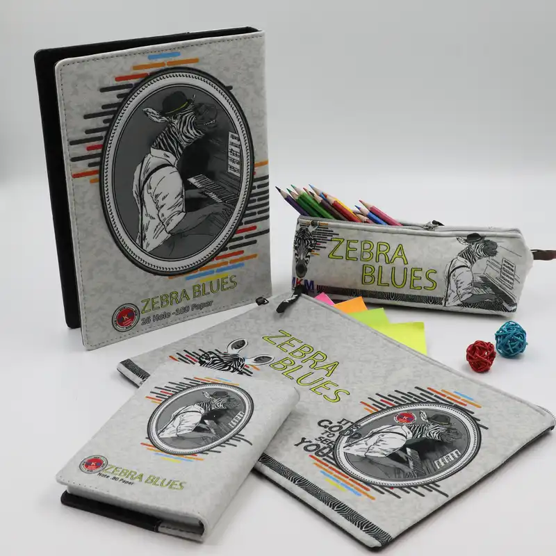 بسته لوازم تحریر مدل TS-Animal-04 مجموعه 4 عددی