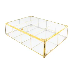 شکلات خوری شیشه ای مدل میله طلا کد MPA-06