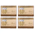 طلا گرمی 18 عیار گالری طلای نجفپور مدل m-800 بسته چهار عددی
