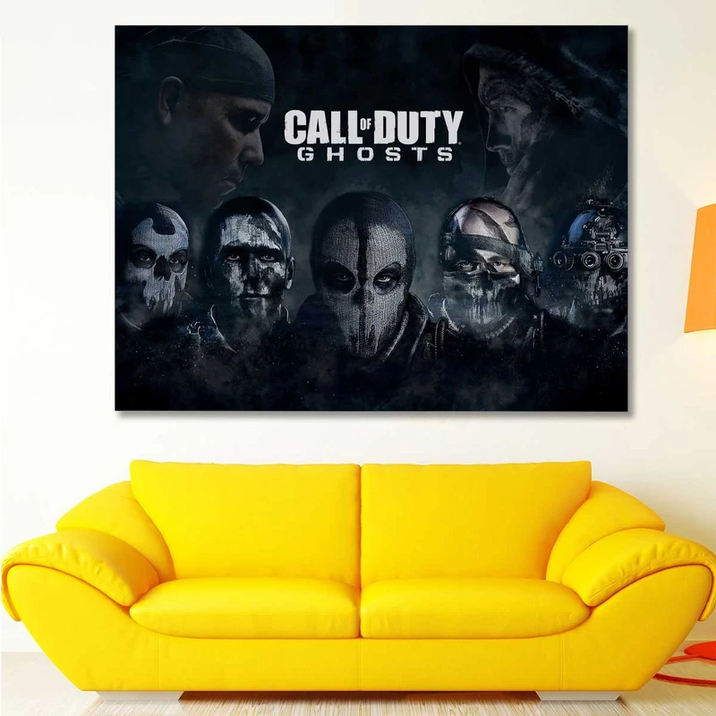 تابلو شاسی گالری استاربوی طرح بازی Call of Duty Ghosts مدل بازی 1