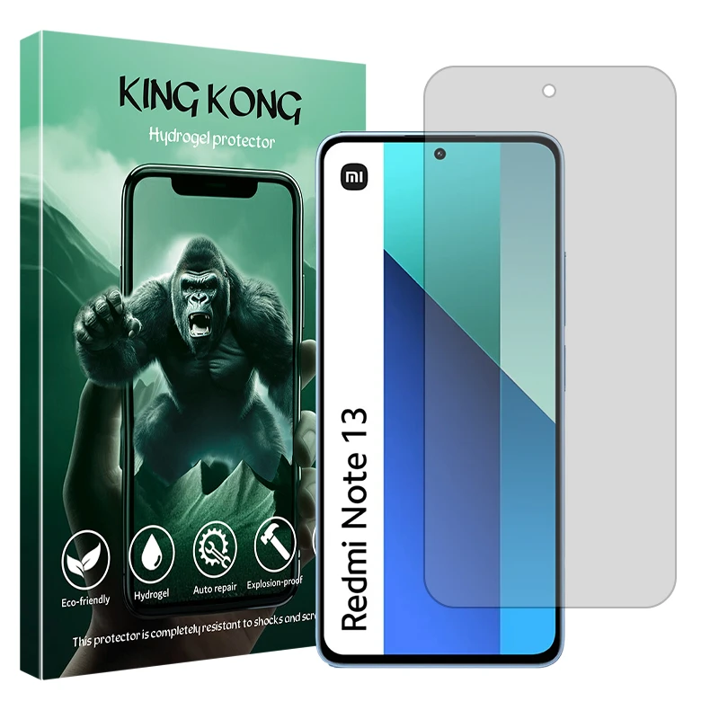 محافظ صفحه نمایش مات کینگ کونگ مدل Tough مناسب برای گوشی موبایل شیائومی Redmi Note 13 4G