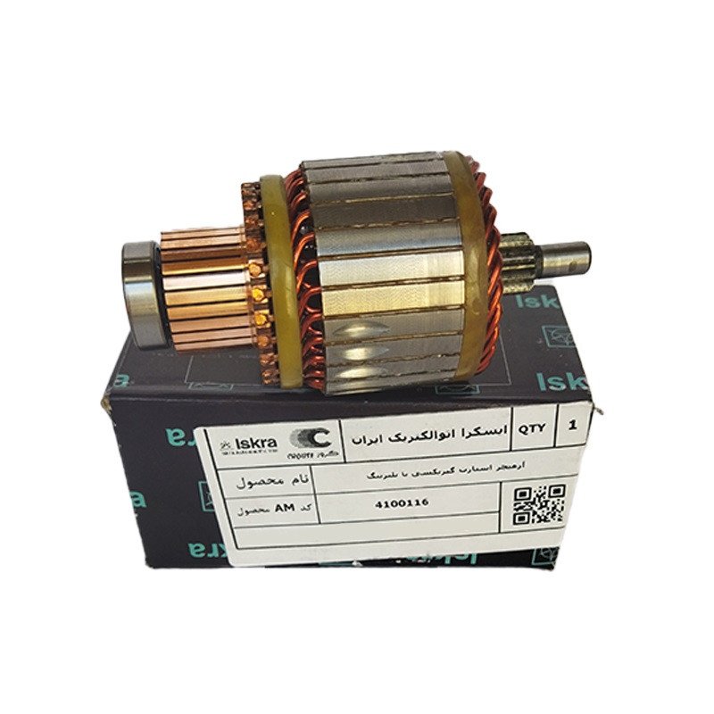 آرمیچر استارت گیربکس ایسکرا اتو الکتریک کد 4100116 مناسب برای پژو 206