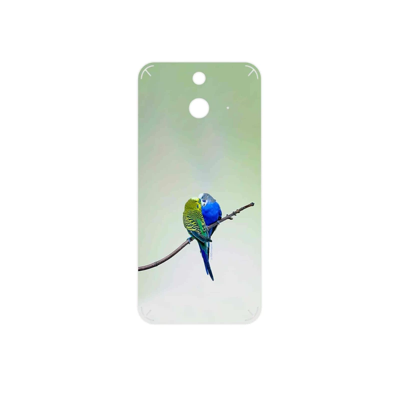 برچسب پوششی ماهوت مدل Lovebird مناسب برای گوشی موبایل اچ تی سی One E8