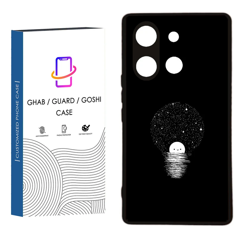 کاور قاب گارد گوشی طرح دخترانه کد 8 - tpu مناسب برای گوشی موبایل وکال V0 / V0 Plus