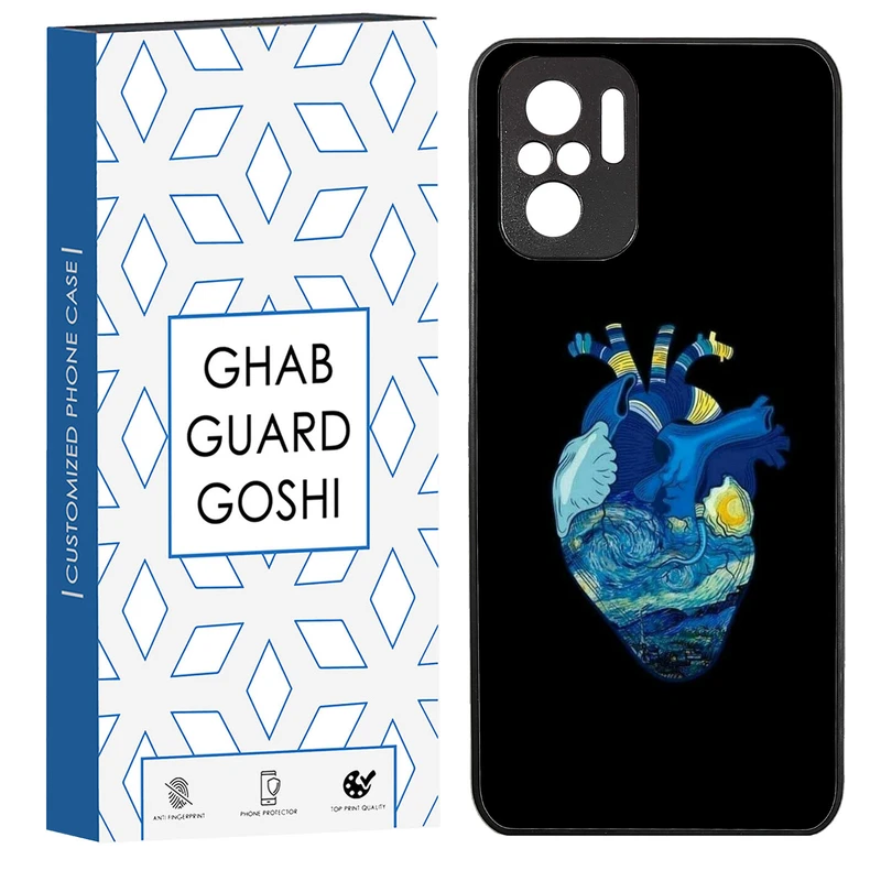 کاور قاب گارد گوشی طرح قلب کد TPU-298 مناسب برای گوشی موبایل شیائومی Redmi Note 10 4g / Redmi Note 10s / Poco m5s