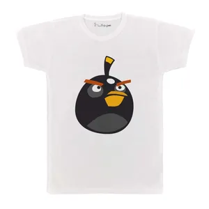 تی شرت بچگانه پرمانه طرح پرندگان خشمگین کد pmt.4408