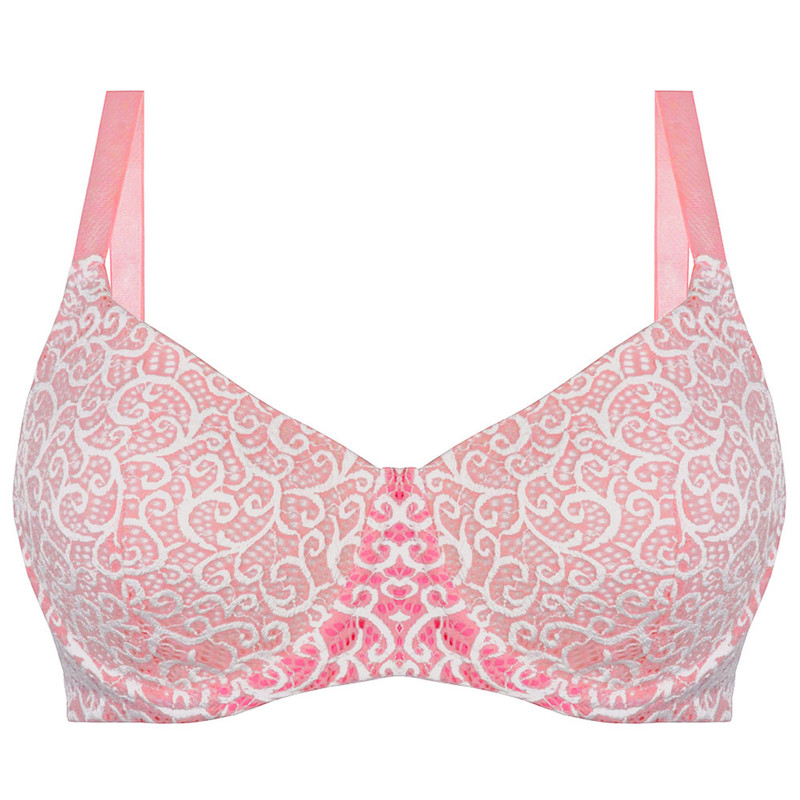 سوتین زنانه دکسونری مدل 340017504 فنر دار رنگ صورتی