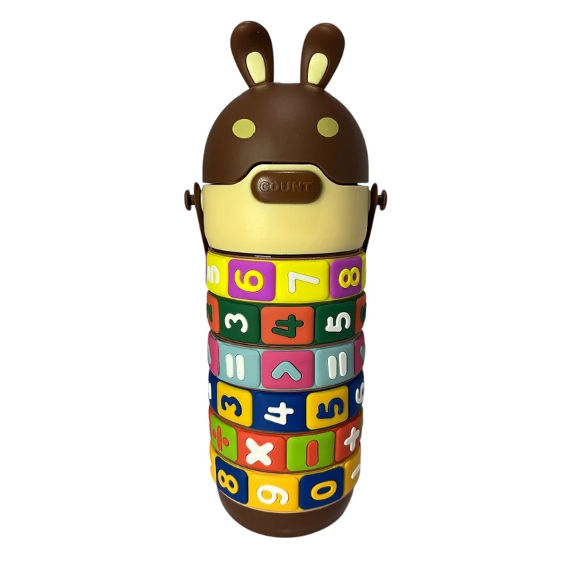 قمقمه کودک مدل اعداد ریاضی کد BR گنجایش 0.5 لیتر