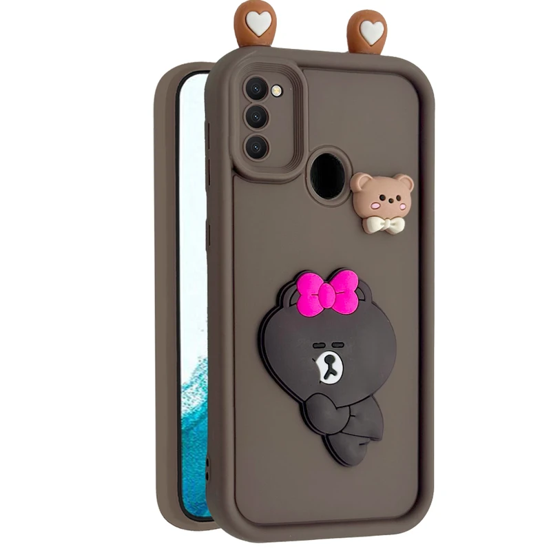 کاور مدل KittyBear مناسب برای گوشی موبایل سامسونگ Galaxy M21 / M21 2021 