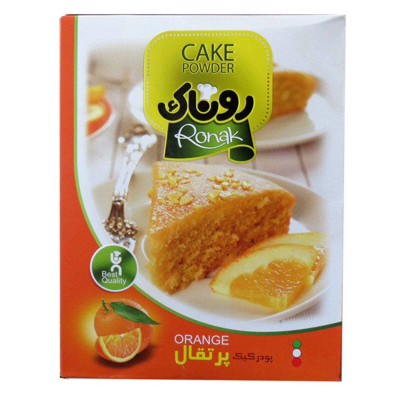 پودر کیک پرتقالی روناک - 450 گرم