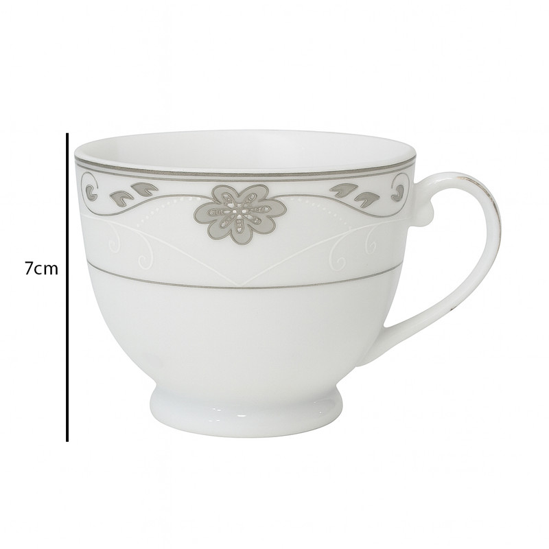 ست فنجان و نعلبکی 12 پارچه 6 نفره مدل ELS کد CPT-211