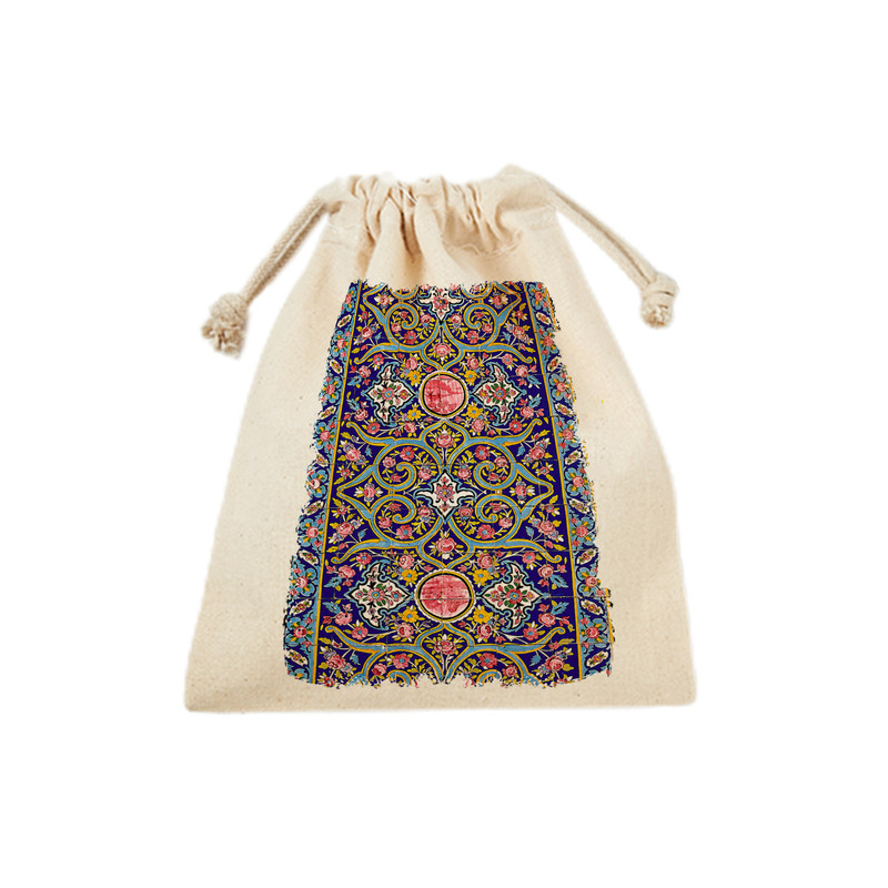 کیسه نان و سبزی ترمه طراحان ایده مدل کاشی کاری اسلیمی کد trm523 - S