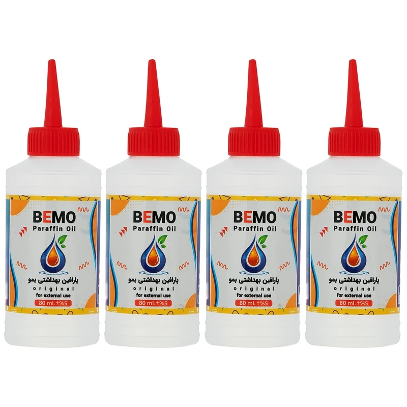 پارافین بمو مدل B100 حجم 80 میلی لیتر بسته 4 عددی
