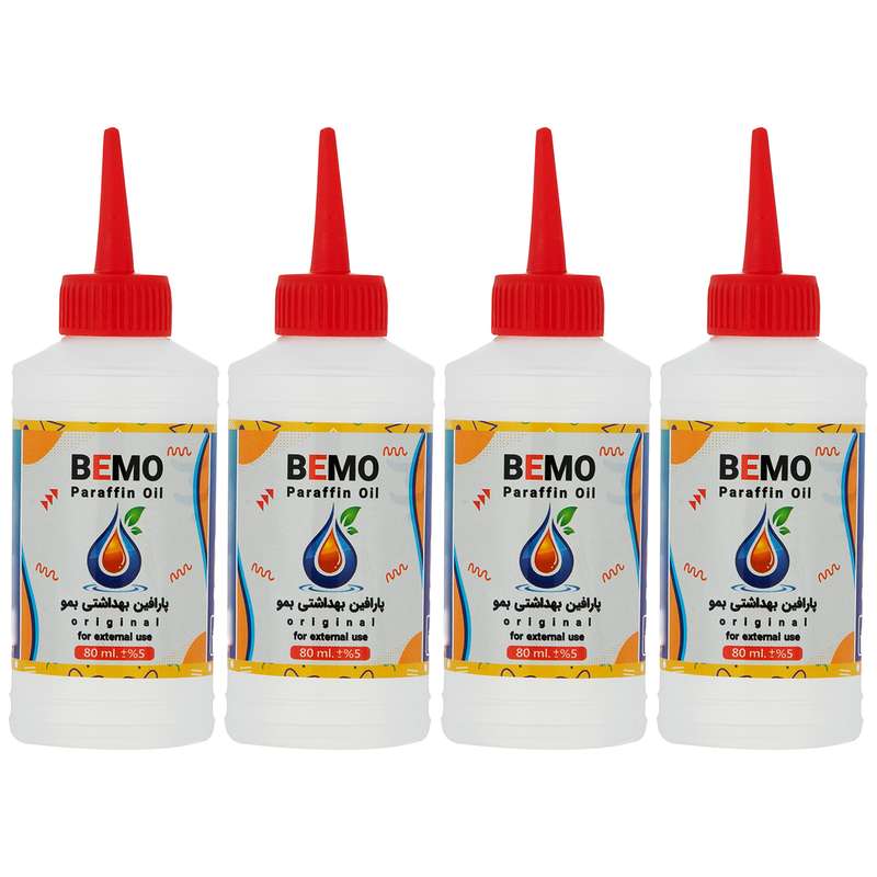 پارافین بمو مدل B100 حجم 80 میلی لیتر بسته 4 عددی پارافین بمو مدل B100 حجم 80 میلی لیتر بسته 4 عددی