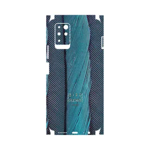 MAHOOT Turquoise feathers-FullSkin Cover Sticker for Infinix Note 10