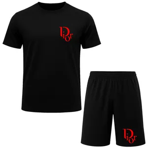 ست تیشرت آستین کوتاه و شلوارک راحتی مردانه مدل A28