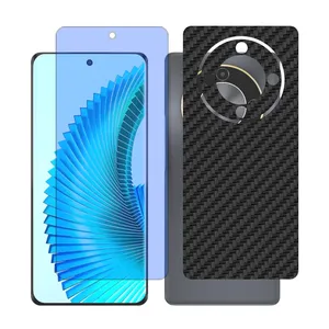 Glass together model anti blue screen protector suitable for Honor X9b mobile phone with back cover sticker
