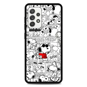 AKAM AMC-WSGA52-SNOOPY-26 Cover For Samsung Galaxy A52