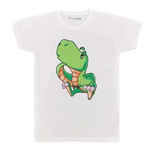 تی شرت بچگانه پرمانه طرح دایناسور خوب کد pmt.5064
