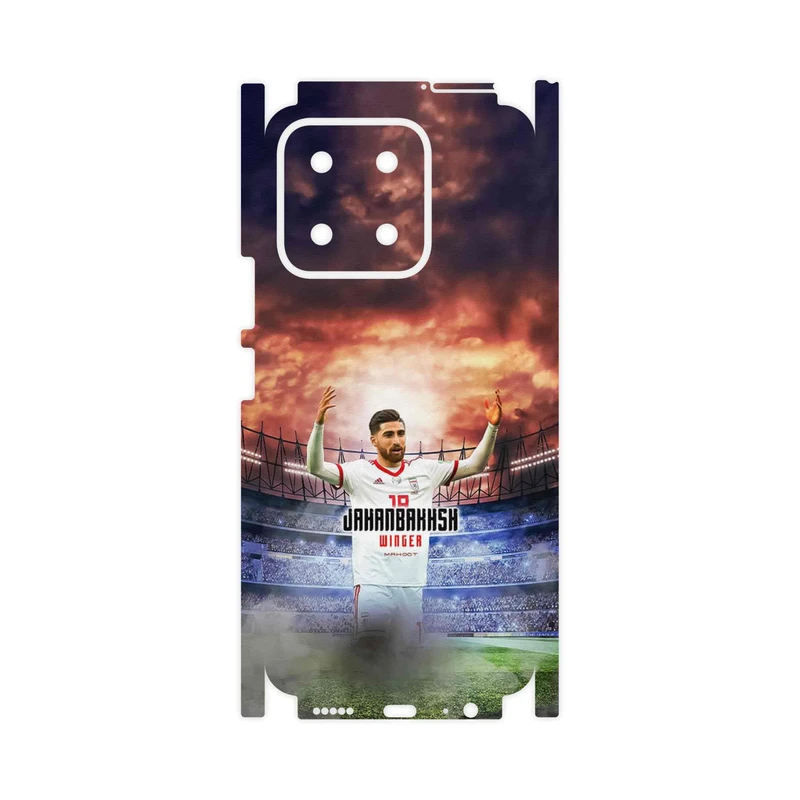 برچسب پوششی ماهوت مدل Alireza Jahanbakhsh-FullSkin مناسب برای گوشی موبایل آنر X5b
