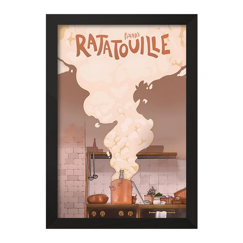 تابلو خندالو مدل راتاتویی (Ratatouille) کد F10288