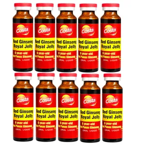 نوشیدنی انرژیزا جنسینگ کاستا - 10 میلیلیتر بسته 10 عددی