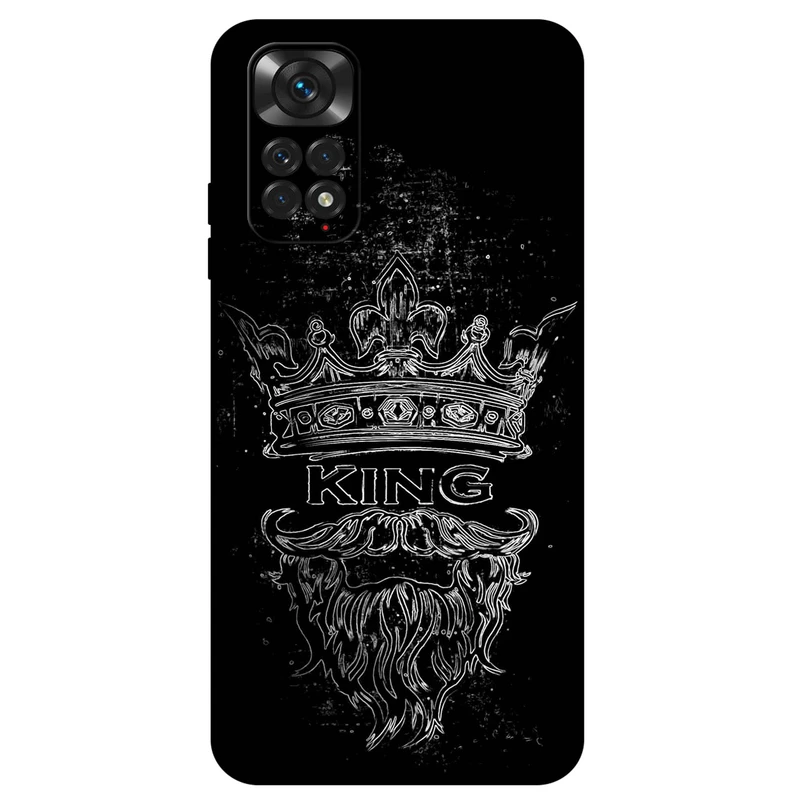 کاور مگافون طرح پادشاه مدل 1896 مناسب برای گوشی موبایل شیائومی Redmi Note 11 / 11s 4G 